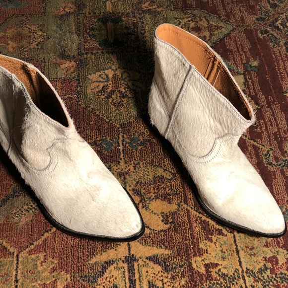 One Teaspoon Cream Ankle Booties - Picture 3 of 8